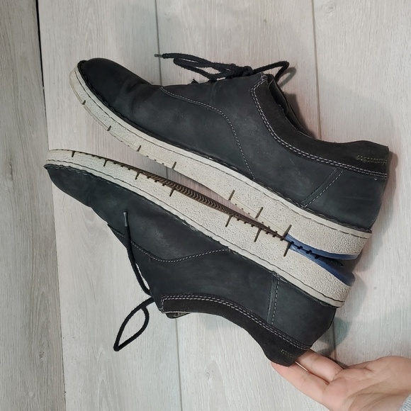 Josef Seibel Mens Ruben13 Plain Toe Leather Flats Sneakers boots shoes sz 14 - Picture 10 of 16